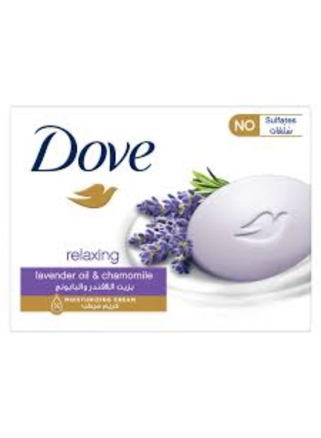 Dove Relaxing Lavender Oil Soap Bar 90g